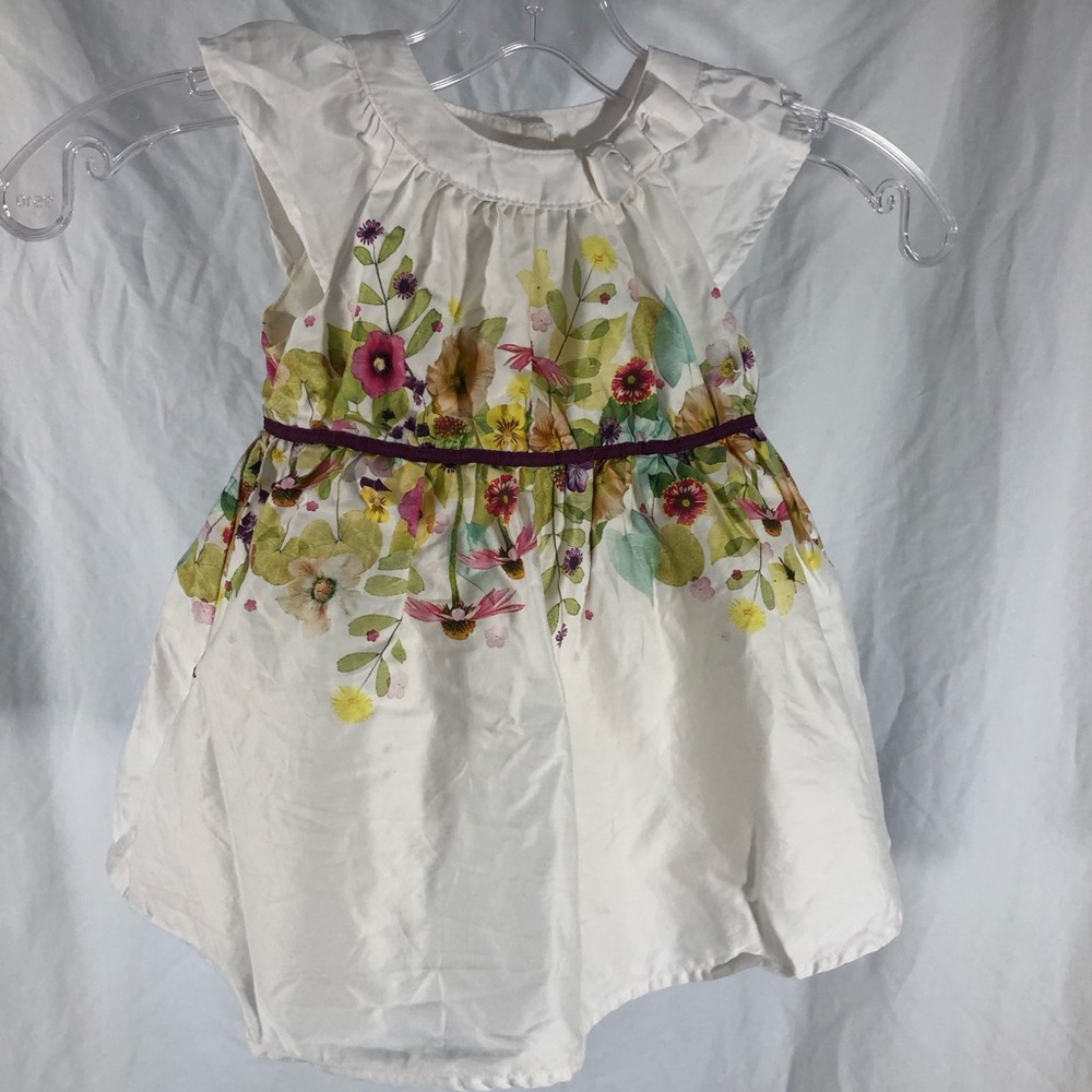 Cherokee Floral 18M Baby dress with lining